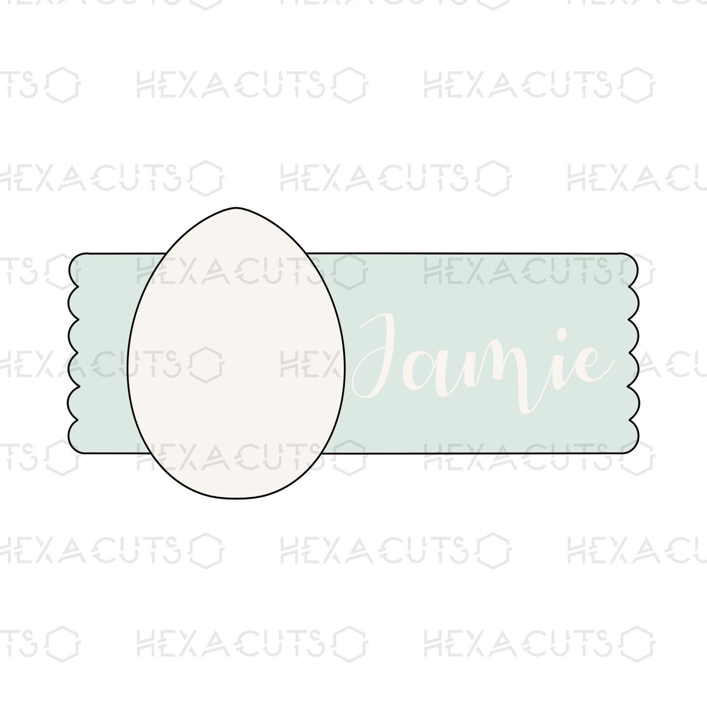Egg Place Card