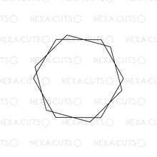 Load image into Gallery viewer, Double Hexagon
