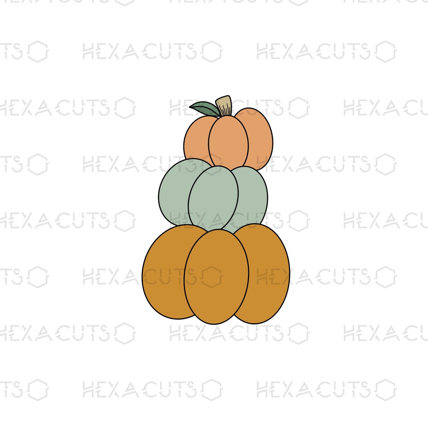 Stacked Pumpkins