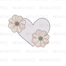 Load image into Gallery viewer, Floral Heart 2
