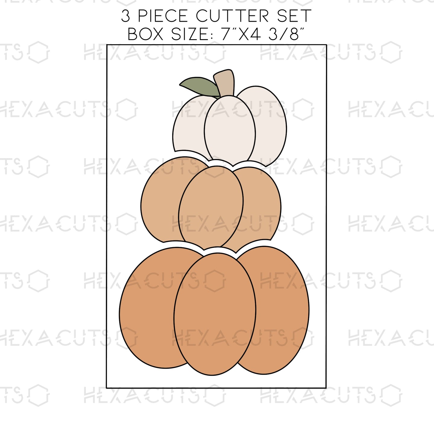Stacked Pumpkins Set