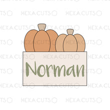 Load image into Gallery viewer, Pumpkin Place Card 2
